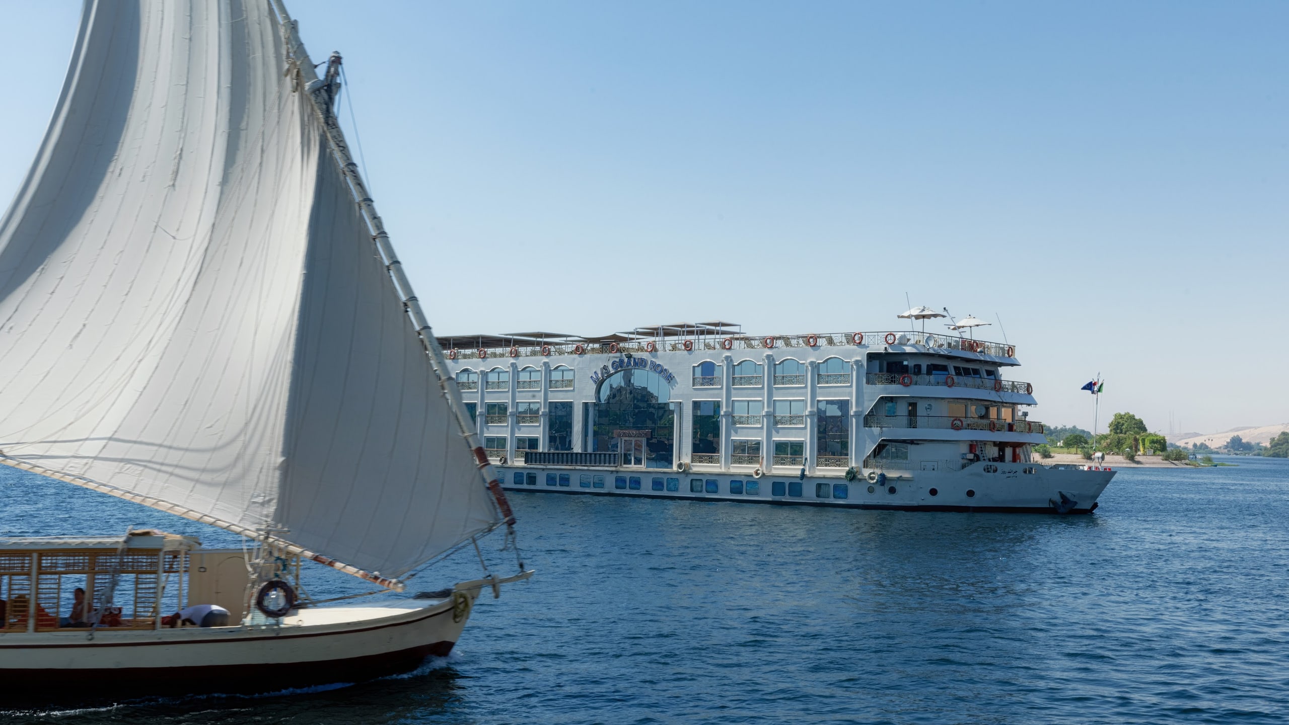 Orient Grand Rose sailing on the Nile