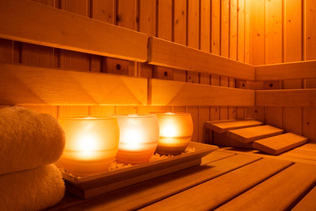 A spa pause